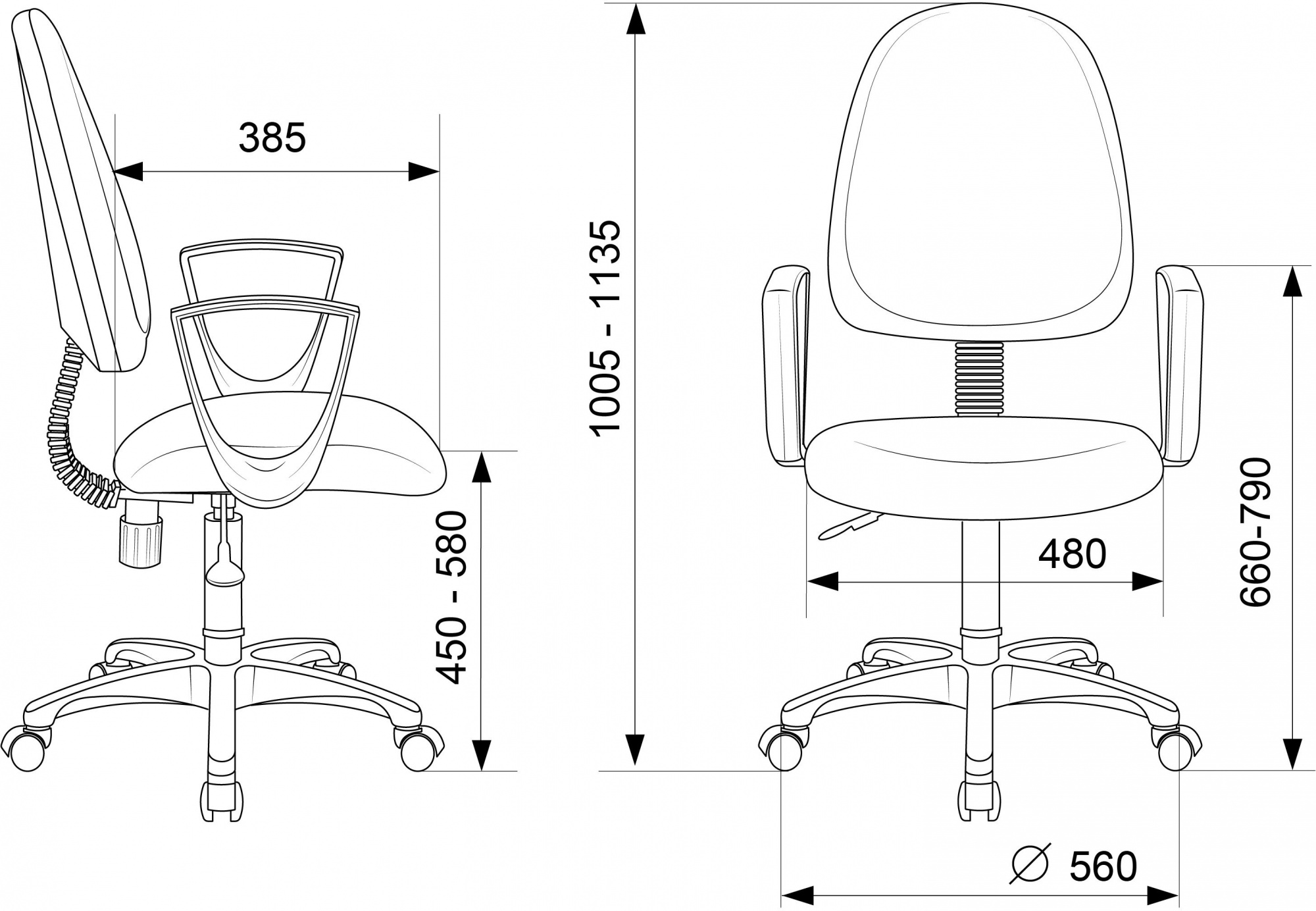 Кресло ch 1300n or 16