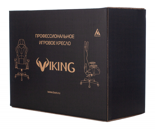 Кресло игровое бюрократ viking knight lt10 fabric коричневый крестовина металл