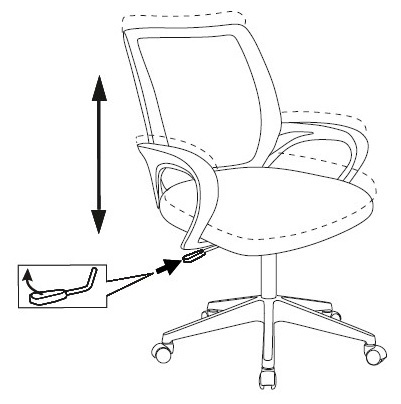 Кресло boss bt 9767h